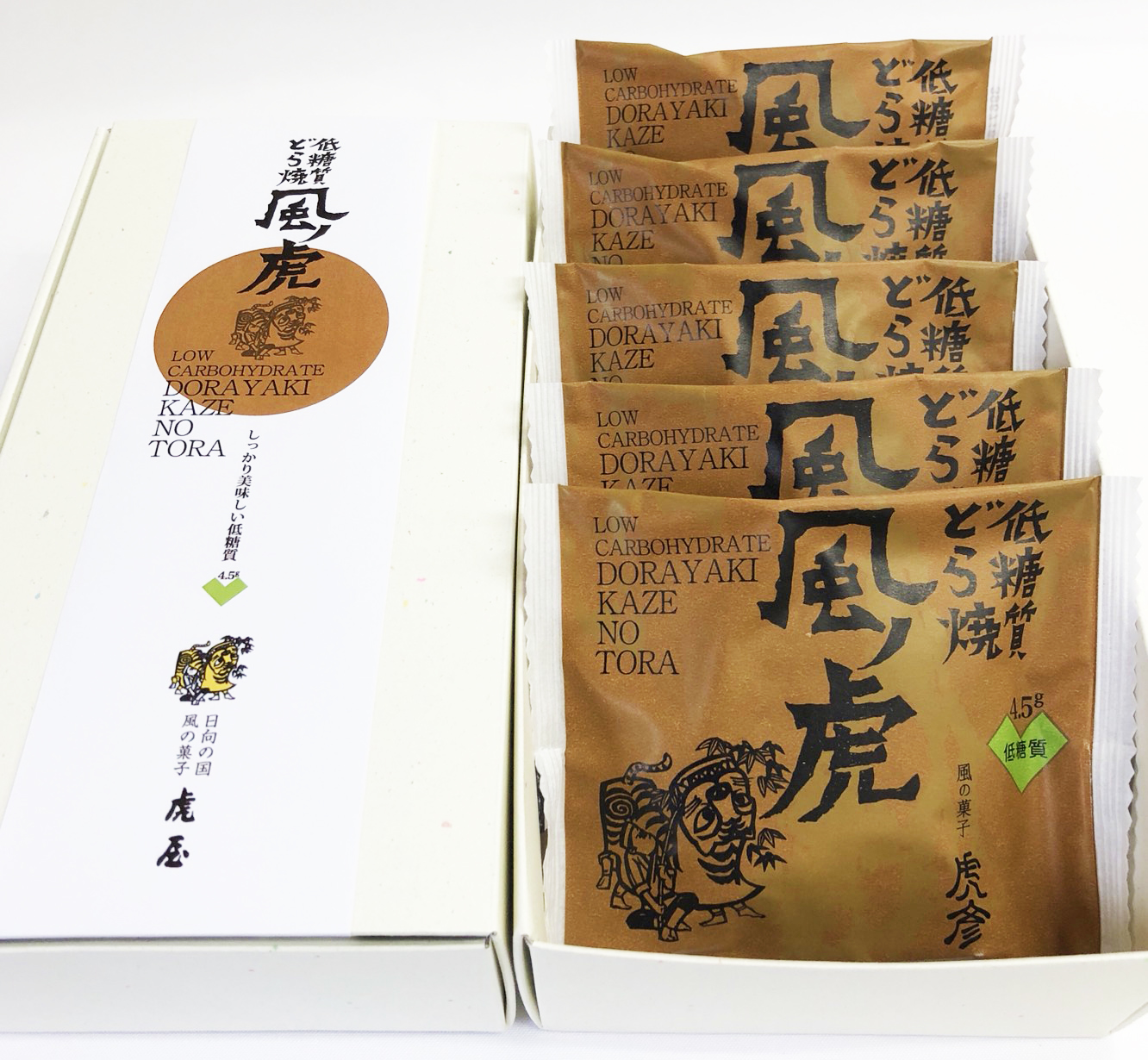 低糖質どら焼 風ノ虎　5個